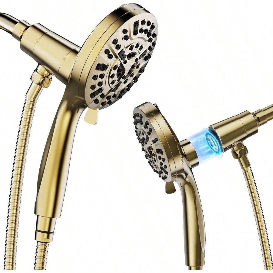 High Pressure Shower Head Handheld - Yüksek Basınçlı, 10 Farklı Püskürtme Moduna