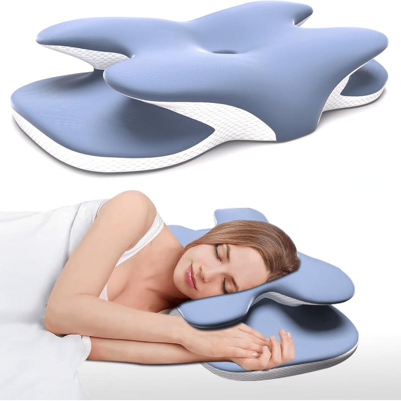Memory Foam Orthopedic Pillow Neck Pain - Boyun Ağrısı Giderici için 1 adet