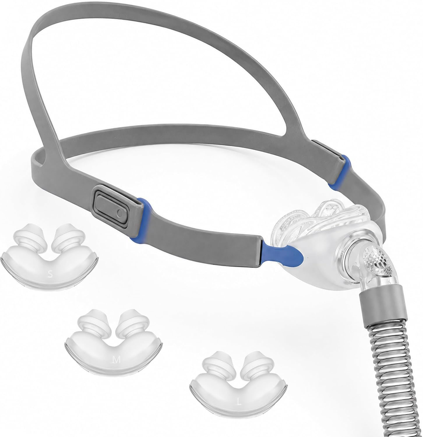 Anti Snore Contour Pillow - Evrensel Burun Yastıklı CPAP Maskesi Tam