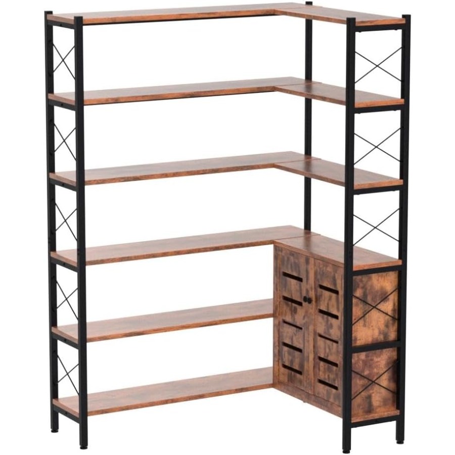 Oturma Odası için 6 Raflı Köşe - Storage & Organization incelemesi ve fiyatı