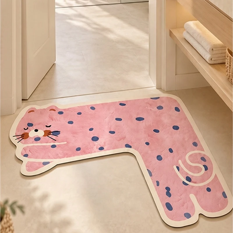 Çizgi Film Desenli Köpek Figür - Quick Dry Diatomite Bath Mat incelemesi ve fiyatı