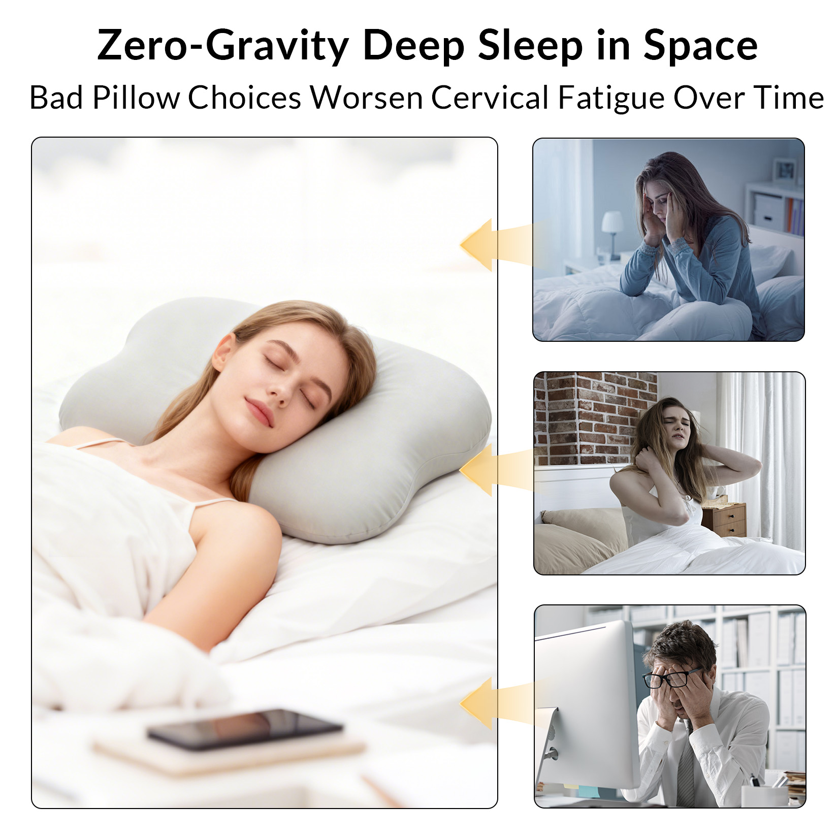 Boyun ve Omuz Ağrılarını Gider - Memory Foam Orthopedic Pillow Neck Pain incelemesi ve fiyatı