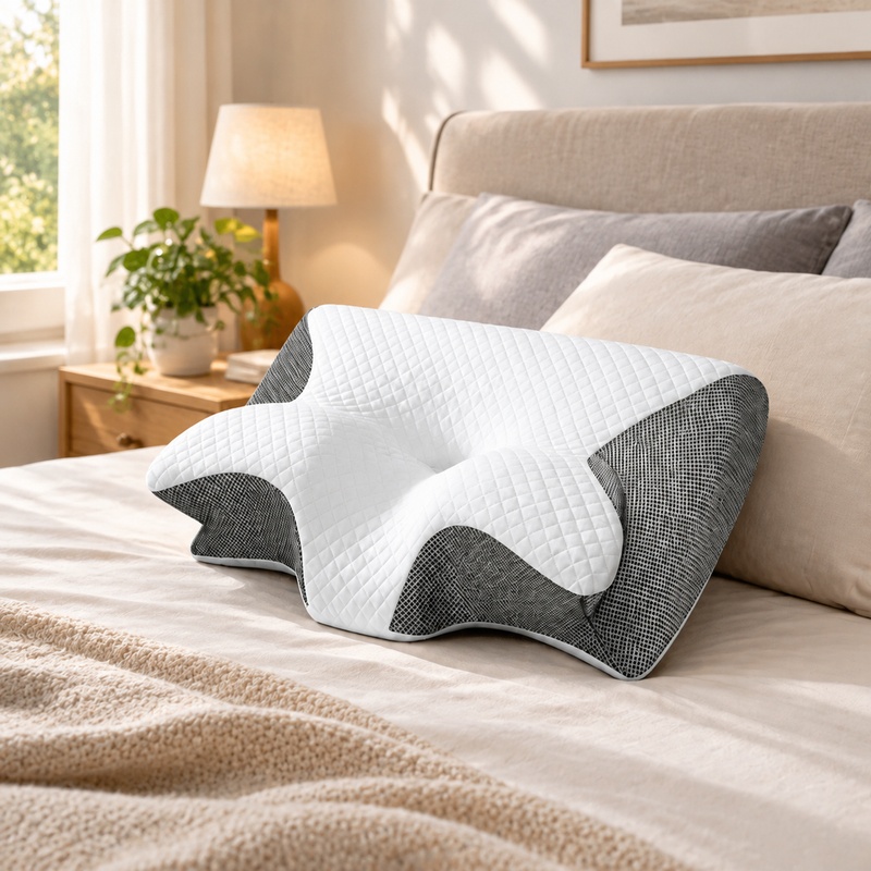 Ağrıları Hafifleten ve Rahat B - Memory Foam Orthopedic Pillow Neck Pain incelemesi ve fiyatı